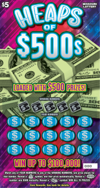 Heaps of $500's